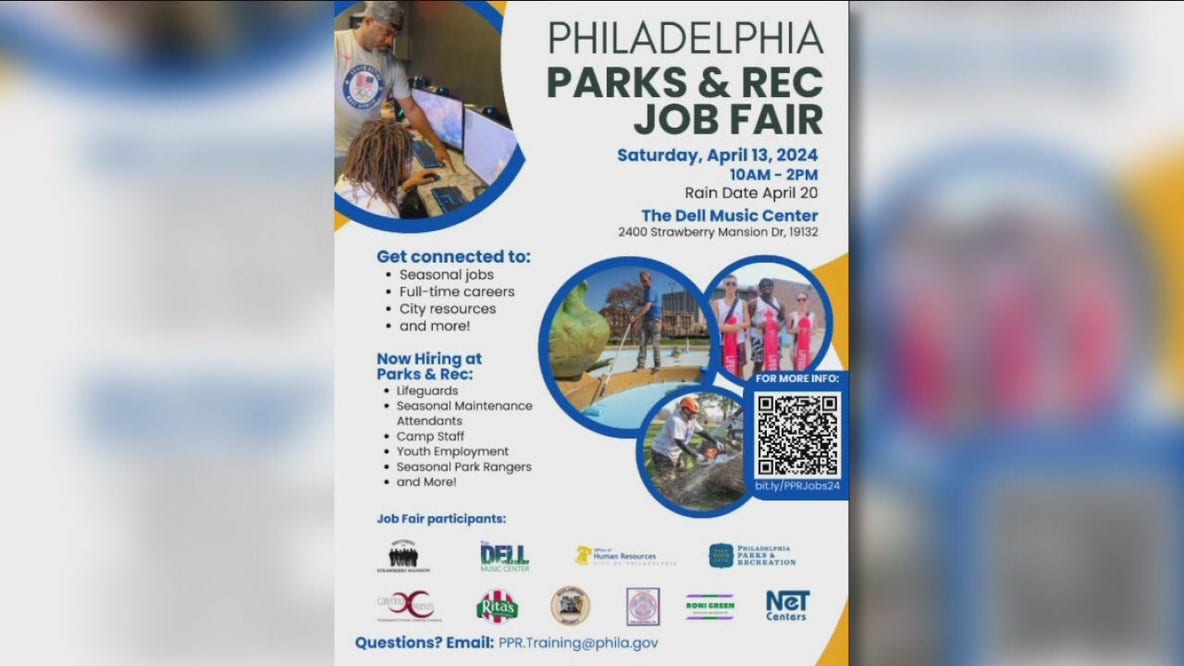 Philadelphia hosting job fair with opportunities for all ages